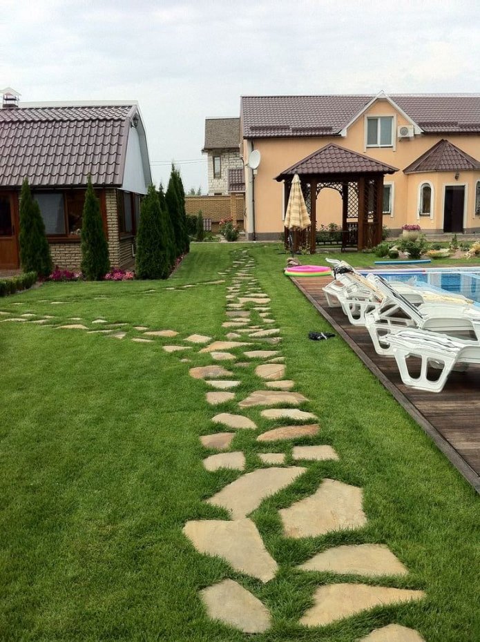 басейн на ділянці 10 соток