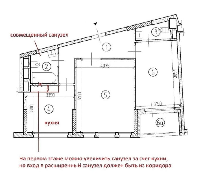 Варіант перепланування