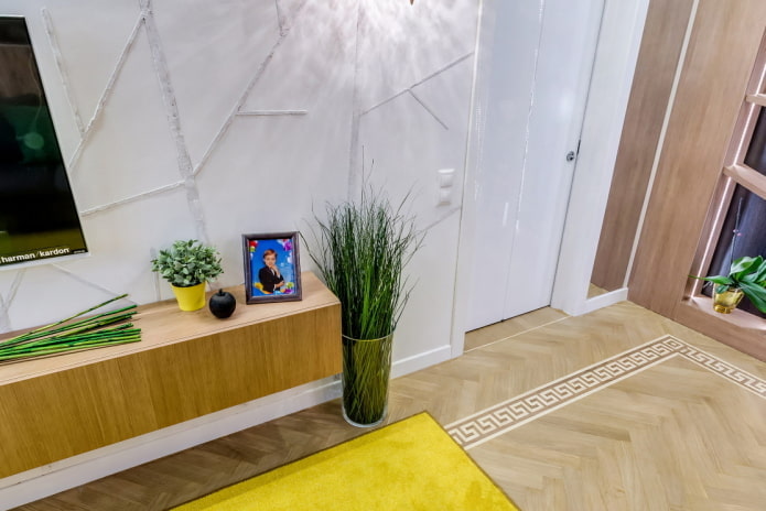 наповнення вази зеленню
