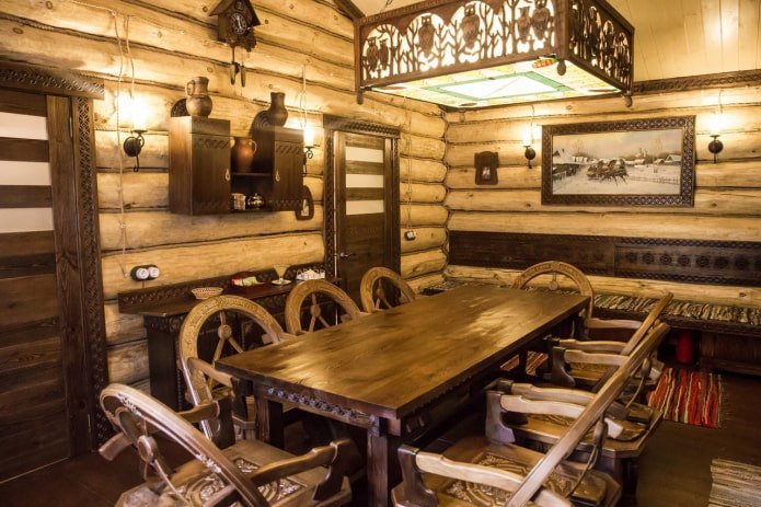 передбанник в російському стилі