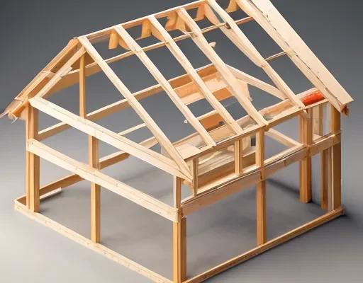 Покроковий посібник: створення каркасного дому з односхилим дахом