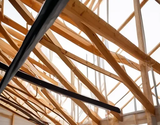 Аналіз конструкцій та монтаж підвісних крокв: схема і рекомендації